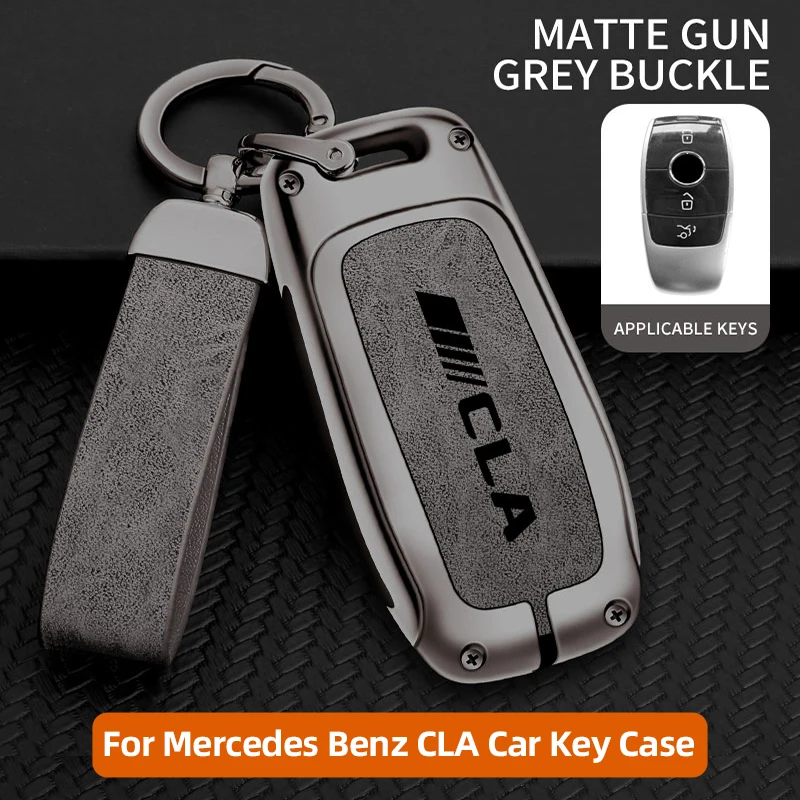 

for mercedes benz key cover Zinc Alloy Car Remote Key Case Cover Shell For Mercedes Benz CLA200 CLA260 CLA250 CLA220 W169 C117