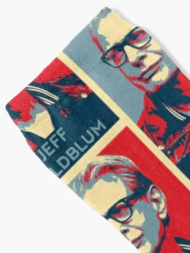 جوارب Jeff Goldblum Face Hope Pattern Socks Soccer Rugby مخصصة رياضية قصيرة للرجال للنساء
