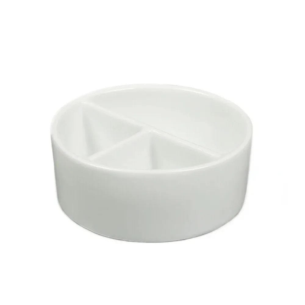 Painting Tool Ceramic Washing Palette Ceramic White Watercolor Palette Ink Plate Big Calligraphy Washer Shelving Brush