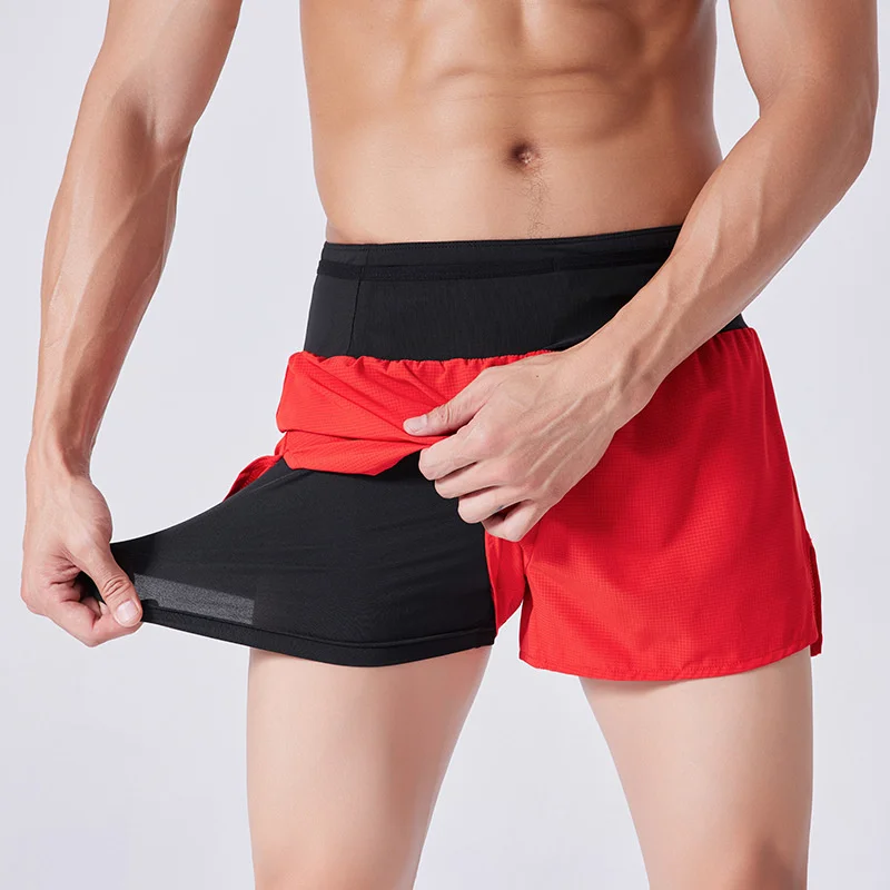 

Men's Summer Fashion Solid Color Casual Thin Breathable Short Casual Fitness Shorts