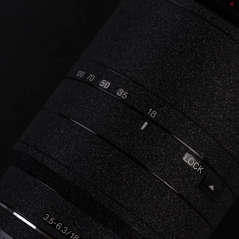 Наклейка на объектив камеры, защитная пленка для SONY E18-200 f/3,5-6,3 OSS LE SEL18200 II, виниловая пленка, покрытие против царапин