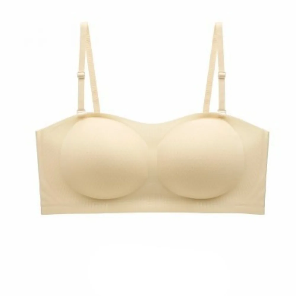 حمالة صدر مريحة بدون أثر، ملابس داخلية مقاومة للصدمات، حمالة صدر لاسلكية قابلة للتعديل ومضادة للترهل، هدايا حمالة صدر عميقة على شكل حرف V #1