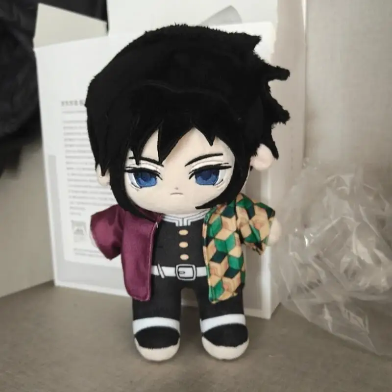 20Cm Demon Slayer:kimetsu No Yaiba Tanjiro Kamado Pp Cotton Skeleton Doll Accompanying Dolls In Bed Desk Display Toy Fandom Gift