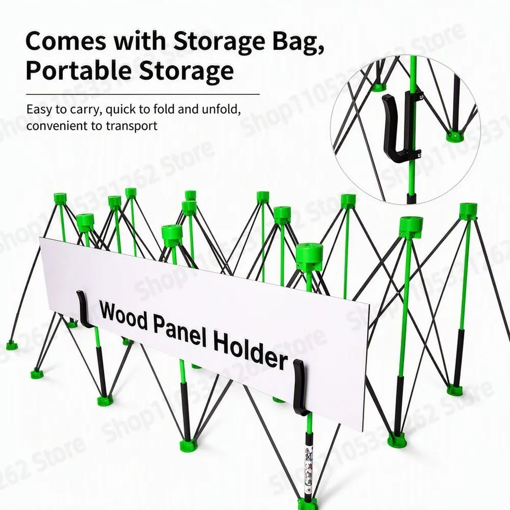 Heavy Duty Spider Workbench 15 Legs Max 3500kg Capacity, Industrial Folding Stand for Extra Long Panels Heavy Wood No Tool Setup