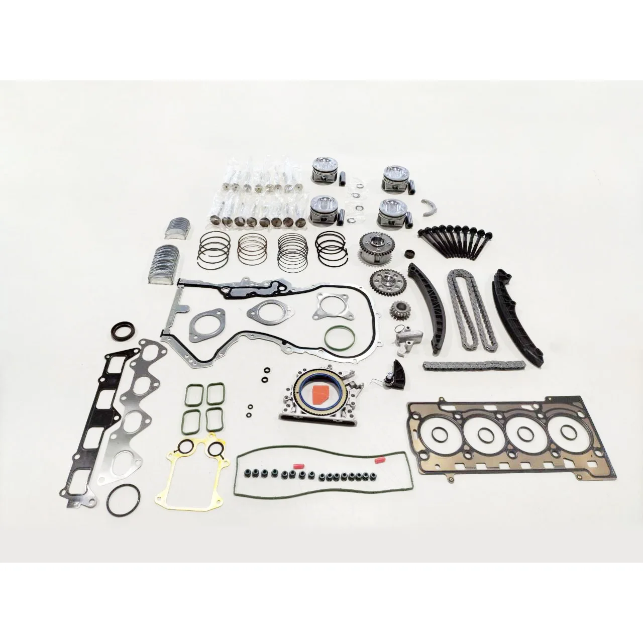 

RELI1 EA111 Engine Full Gaskets Set Timing Overhaul Rebuild Kit Fit for VW AUDI 1.4T 03C109088E 03C109507M