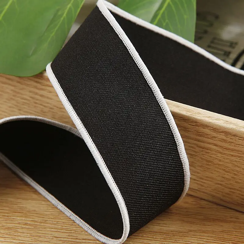 14 Yards 30MM 50MM Black White Ribbon Handcrafted Materials Headwear For Hair Bows Clothing Accessories Home Decoration Crafts