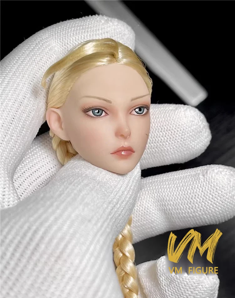 In Stock FG081 Fire Girl Toy 1/6 Video Game Girl Head Sculpt Carving Model Fit 12'' Female Pale Soldier Action Figure Body Doll