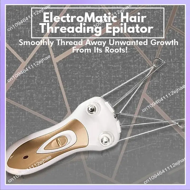 N83R Electric Women Epilator Men Body Face Leg Neck Facial Hair Remover For Lady With Cotton Thread Makeup Cosmetic Tool