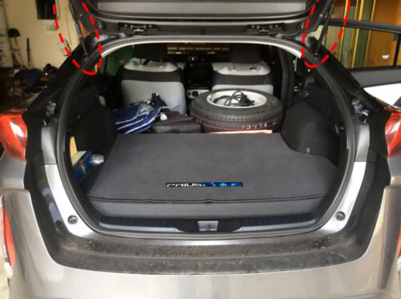 Podnośnik gazowy tylnej klapy bagażnika do Citroen C3 Picasso MPV 2009-up — zdjęcie 6