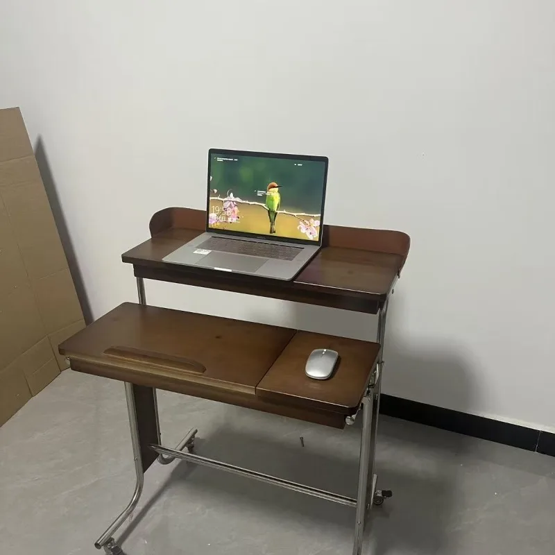 Study table Light luxury rotating desktop Lightweight and convenient removable makeup table Editing table