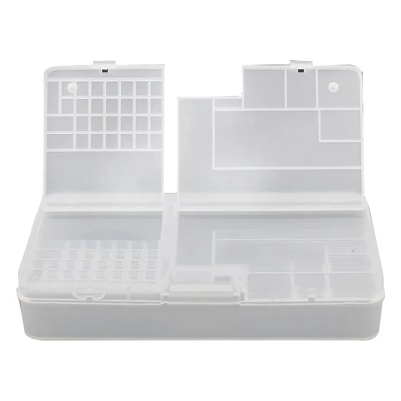 2026 Box, Electronic Components, Transparent Plastic Storage, Small Screw Accessories, Tool Classification Grid
