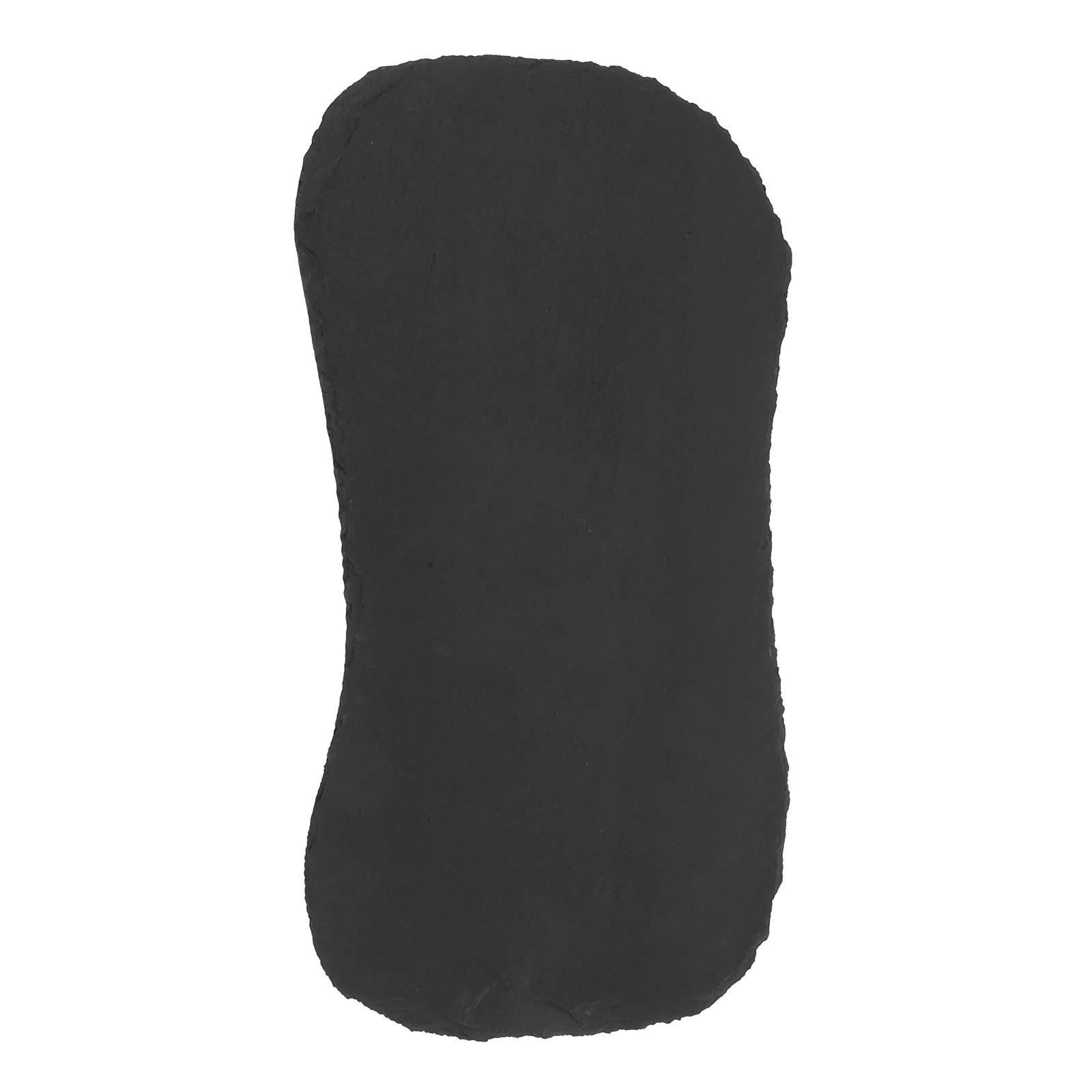 

Dinner Plate Large Natural Stone Board Heat Resistant Vintage Black Serving Tray Cheese Meat Platter Stone Plates