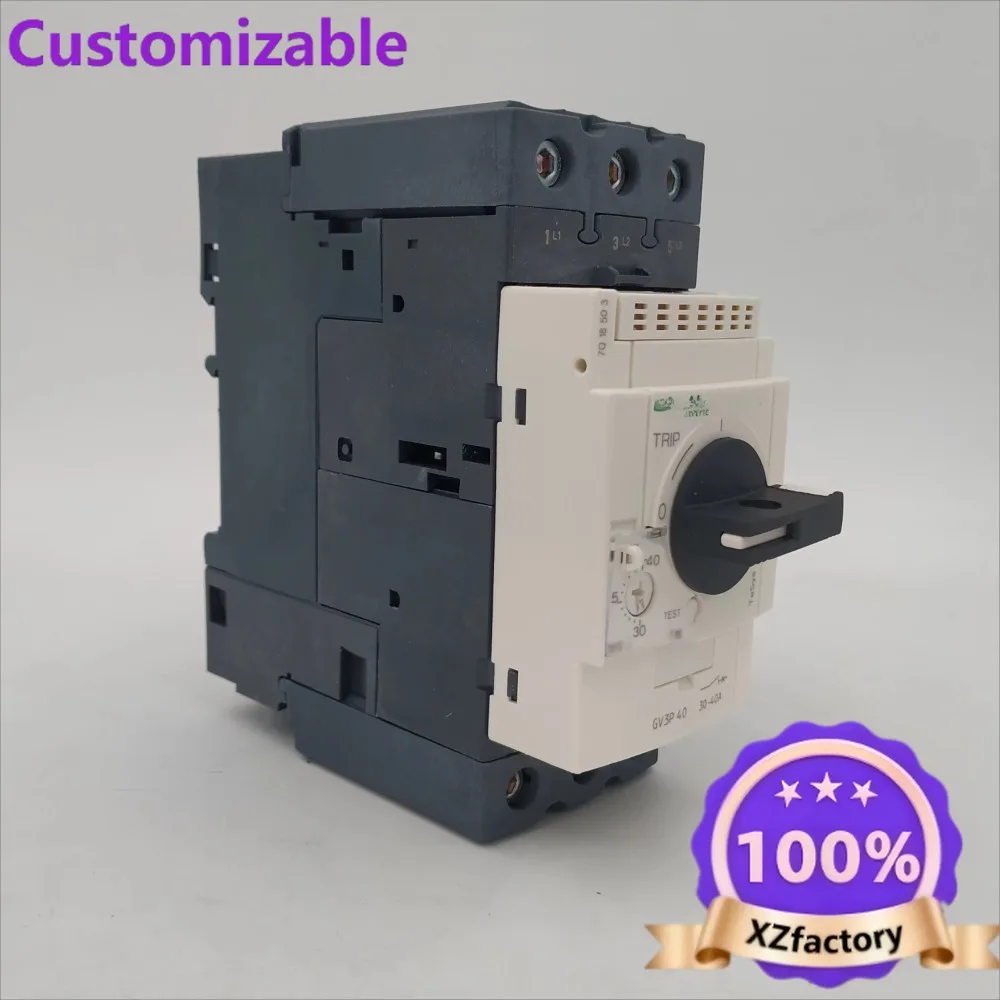 Factory Direct 2026 Telecom GV Series Motor Circuit Breaker GV3P40 TeSys D TeSys GV3 40 EverLink BTR Connector GV3P40