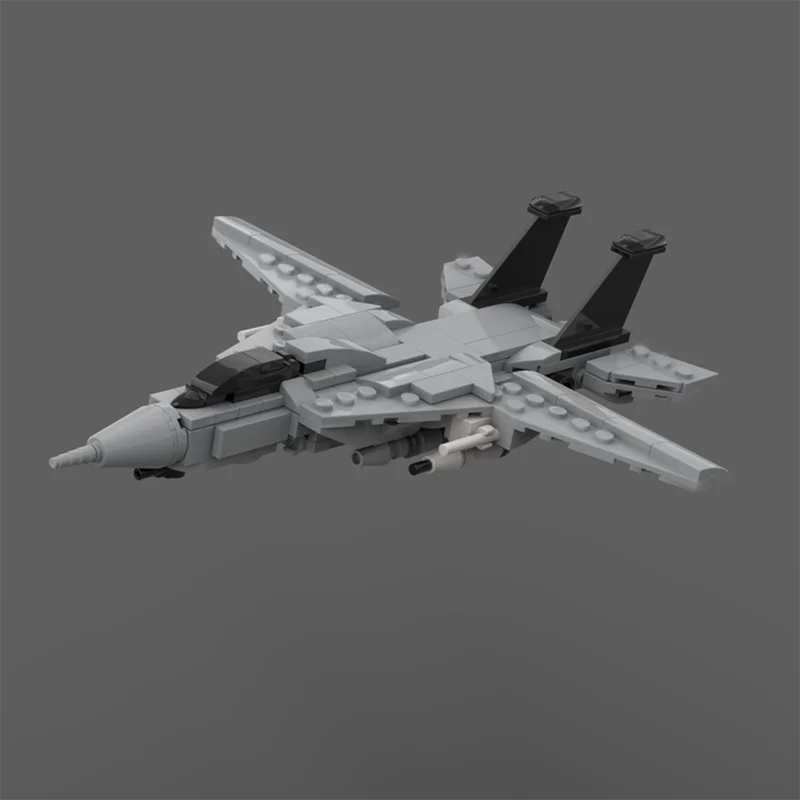 Série d'avions militaires, blocs de construction Moc F-14, modèle de chasse Tomcat, technologie, cadeaux, construction, ensemble d'assemblage, jouets à monter soi-même