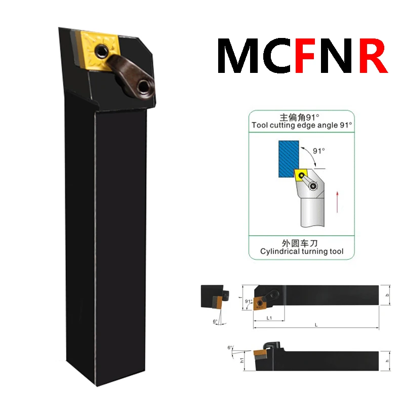 LIHAOPING MCLNR MCKNR MCSNR MCFNR MCBNR MCMNN MCGNR 2525 m12 portautensili per tornitura esterna tornio per inserti in metallo duro CNMG