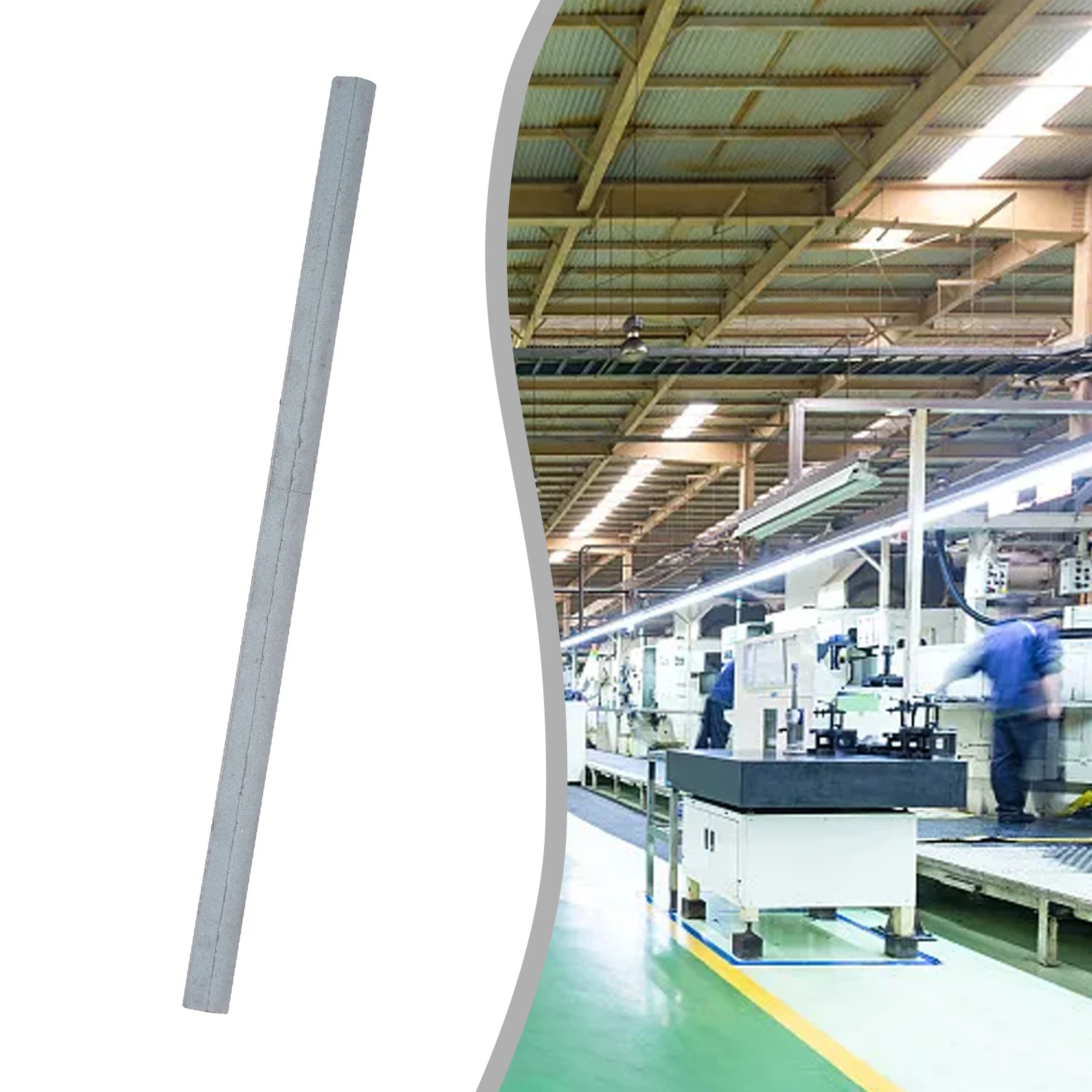 1pc Ferrite Rod Buffer Rods Anti-Interference Ferrite Mandrels With Diameters Length 10×200mm Ferrite Bar Flats Profiles Parts