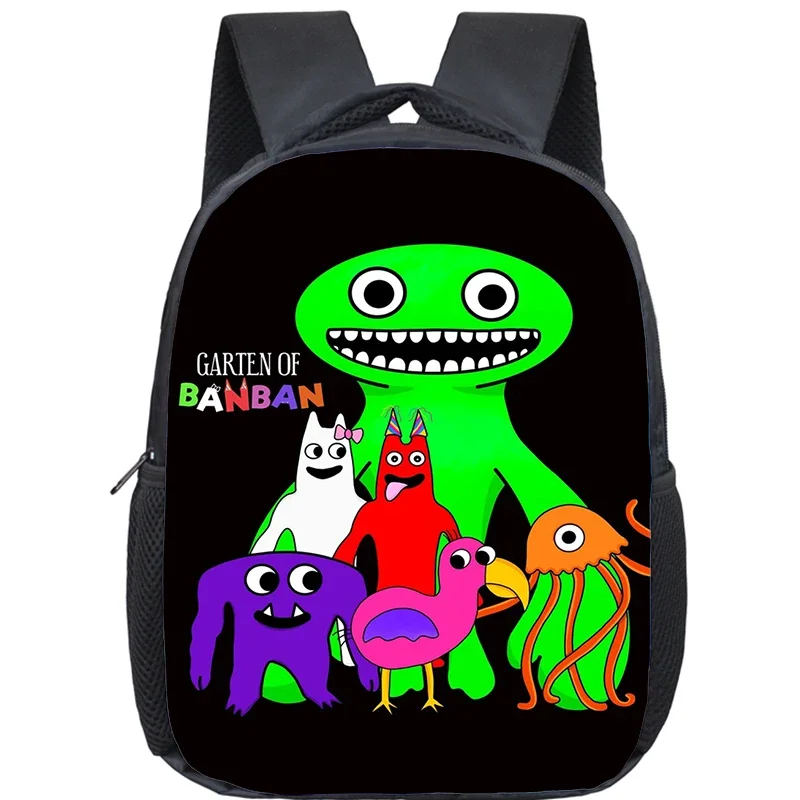 Lightweight Garten Of BanBan Print Cartoon School Bag for Boys And Girl High Quality Kindergarten Bag for Preschool Kids Bookbag