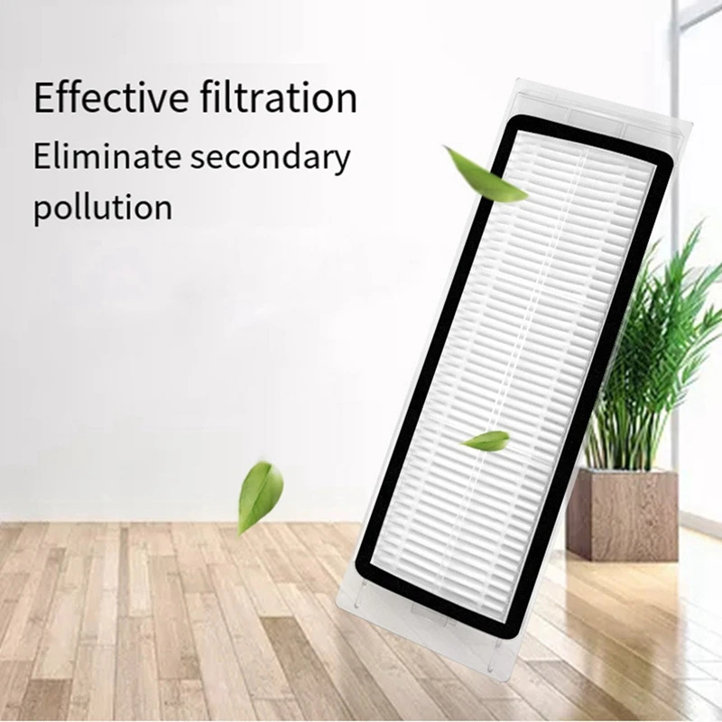 HEPAフィルター付き掃除機サイドブラシ,Xiaomi Mi掃除機ロボット2, Roborock s50,s51掃除機部品,メインブラシ付属品