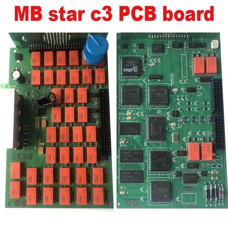 Best quality MB Star C3 sd connect MB C3 Star Diagnosis MB C3 Multiplexer with Software ssd RED NEC Relays Auto Diagnostic Tool