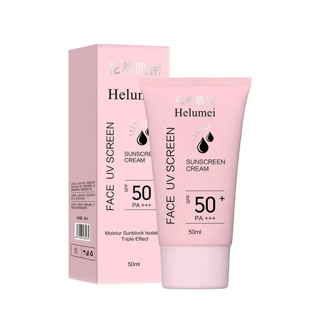 Crema Solar Facial de 50ml, protector solar, hidratante, Control del blanqueamiento, envejecimiento, G3Z4