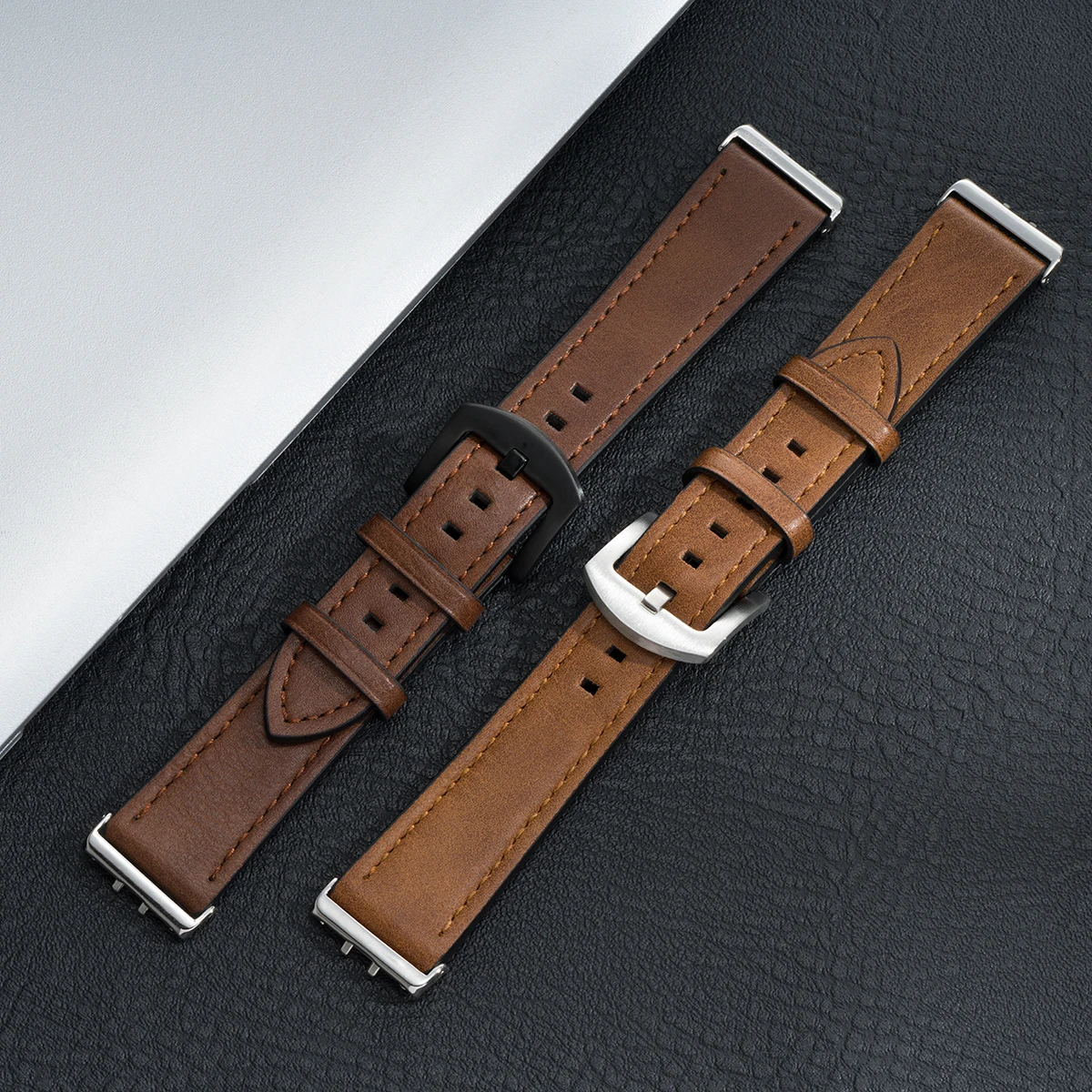 Lederarmband für Samsung Galaxy Fit 3 Sportuhr, Zubehör, Ersatzgurt, Armband für Galaxy Fit 3, Correa – Detail 9