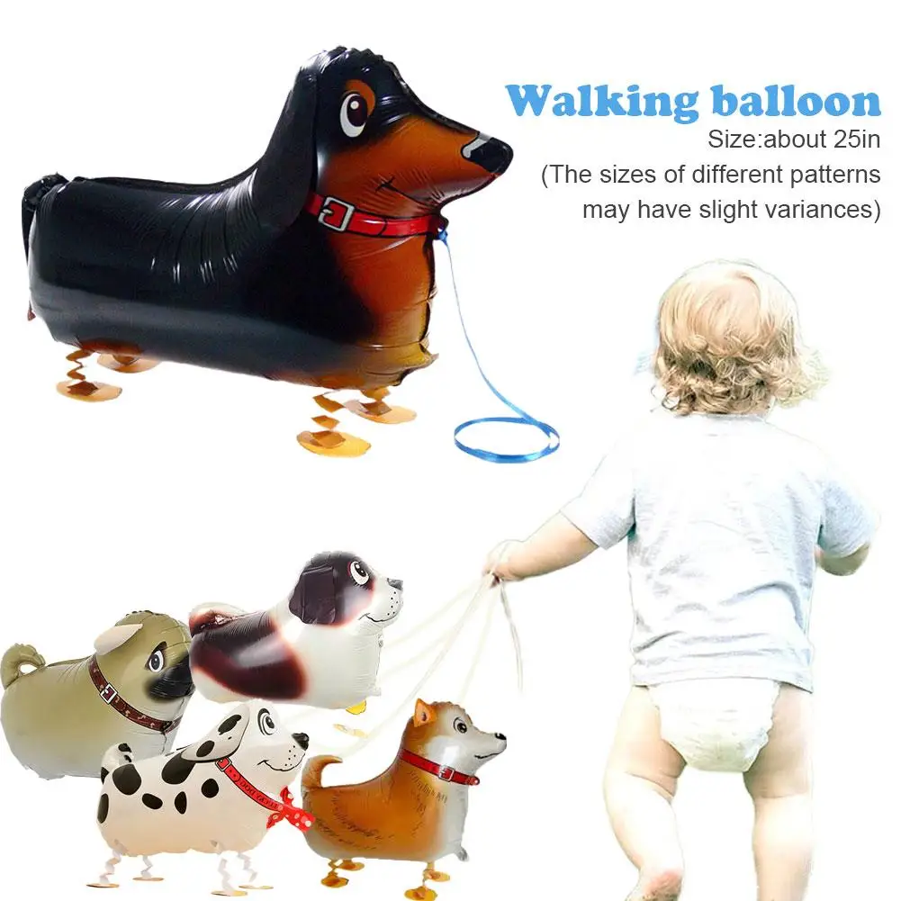 Dog Walking Balloons Are Reusable, Baby Birthday Party Home Decorations, Pet Break Decorations, To Not Easy Dog Shapes, Wal L2W8