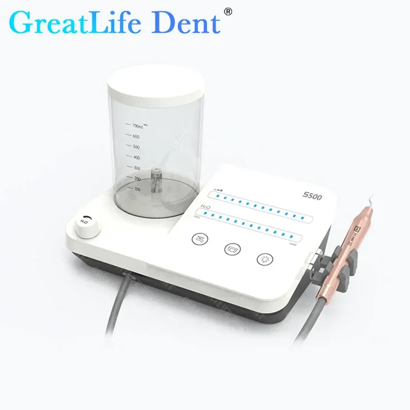 GreatLife-piezoeléctrico escarificador ultrasónico S500, instrumento de Tratamiento Periodontal, dispositivo de limpieza, sistema de suministro de agua