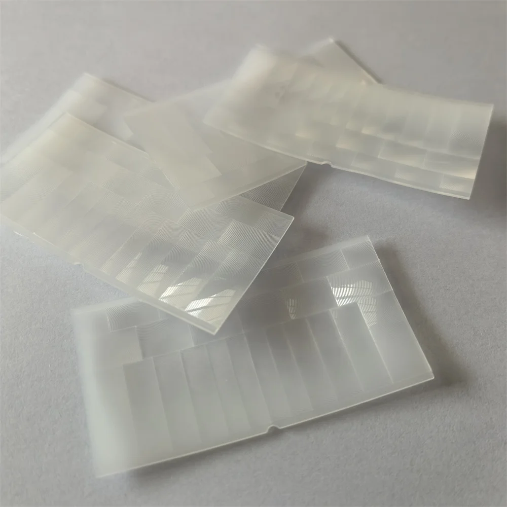 60X31mm Focal Length 25mm Fresnel HDPE Human Body Infrared Sensor Lens for Curtain and Doorbell PIR Lens