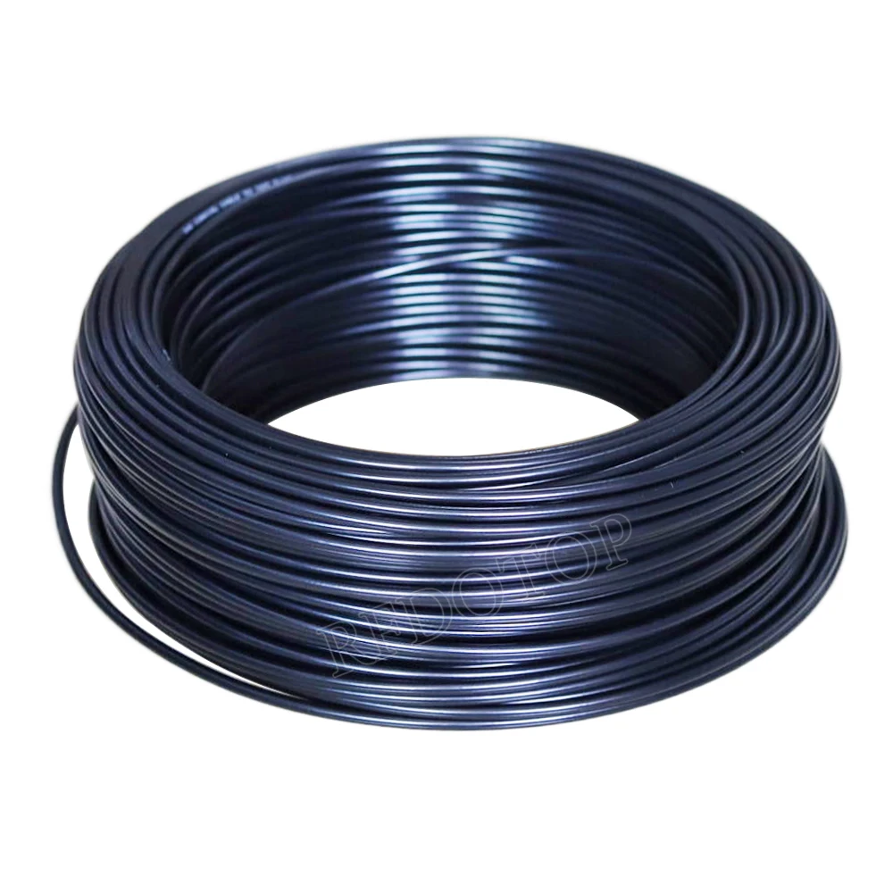 RG-58/U pojedynczy/wielordzeniowy 2 typy czarny kabel koncentryczny RG58/U 50-3 RF 50 Ohm goła miedź niskie straty wysokiej jakości 1M-1000M RFDOTOP — zdjęcie 5