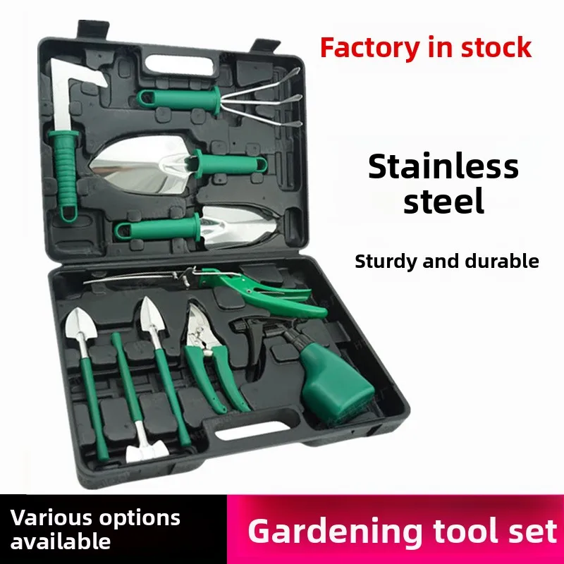 5/10Pcs Multifunctional Garden Tools for Home Raising Flowers Vegetables Potted Gardening Tools Flower Pruning Garden Tool Box