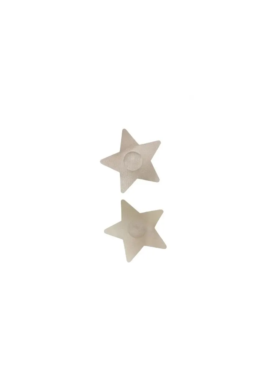 10 Pairs Star Shaped Nipple Covers, Invisible Self-Adhesive Disposable Nipple Pasties, Women\'s Lingerie & Underwear Accessories