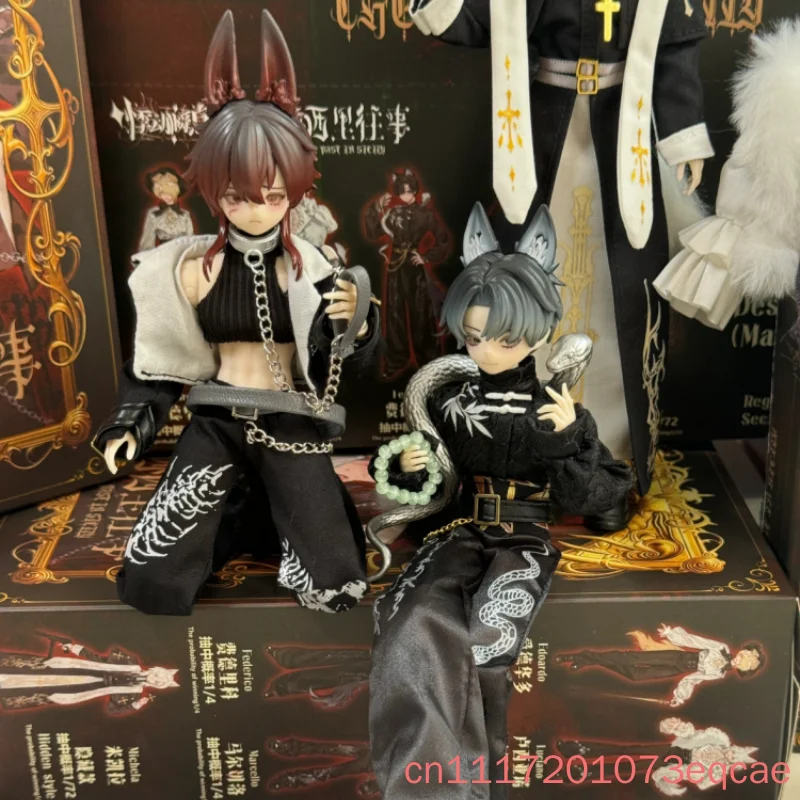 Genuine Sicily Past The Story Series 1/8 Mjd Blind Box Mystery Box  With Movable Joints Anime Figure Toys Desktop Ornament Gifts