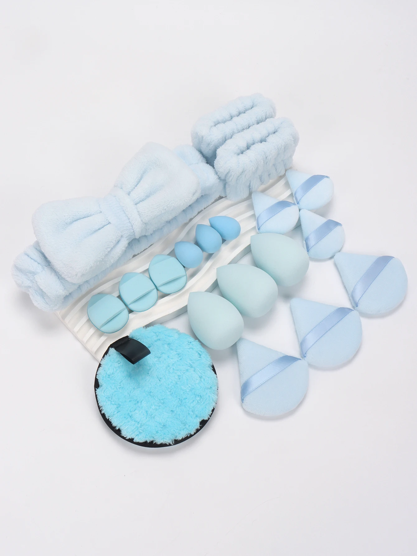 The 19-Piece Headband Set Is Not Available, It Is Made of Latex, and It Becomes Larger When Exposed to Water, and Is Suitable Fo