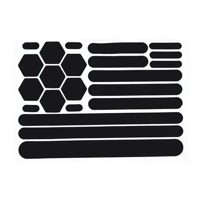Motorrad Aufkleber Reflektierende Getriebe Reflektierende Schwarz Stick Motorrad Reflektierende Band Für Helm Autos Anhänger Fahrräder Premiump