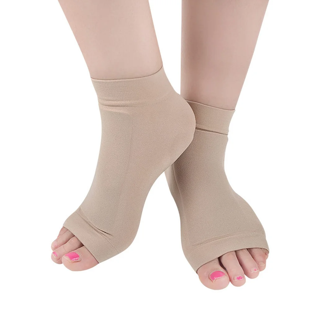 Heel Pad Gel Sleeve Sports Socks Foot Protector Cushioning Protection for Achilles