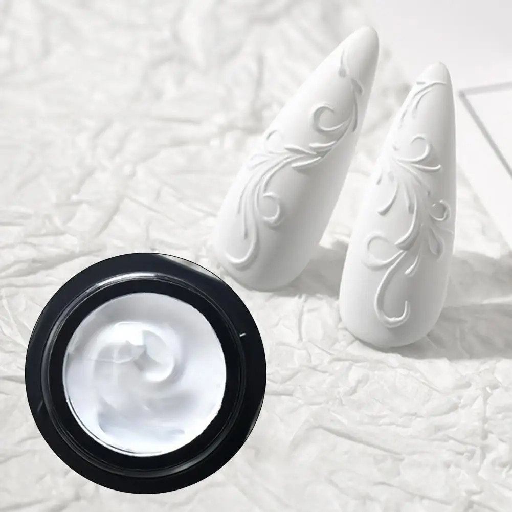 Solid Cream 5g Niet-irriterende Top Coat Gel Polish Nagellak Ingeblikte Gel Gel Nagellak Niet vloeiend voor Vrouwen