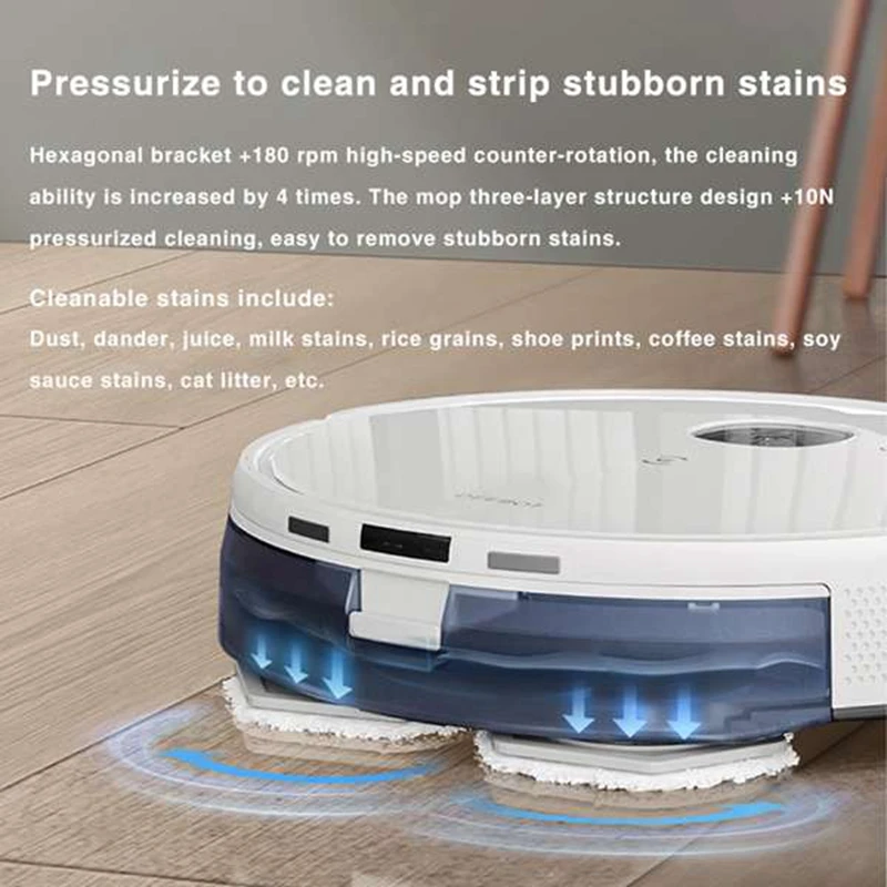 แปรงม้วนสำหรับ Ecovacs deebot ozmo N9 + แปรงหลักชิ้นส่วนเครื่องดูดฝุ่นแปรงด้านข้างอุปกรณ์เสริมตัวกรอง Hape