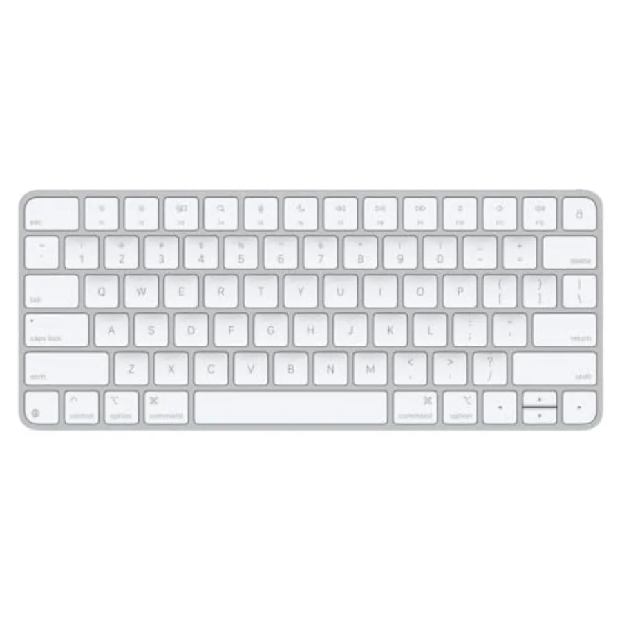 Magic Keyboard - US English Bluetooth for laptop use aluminum body silver color responsive keys and long battery life