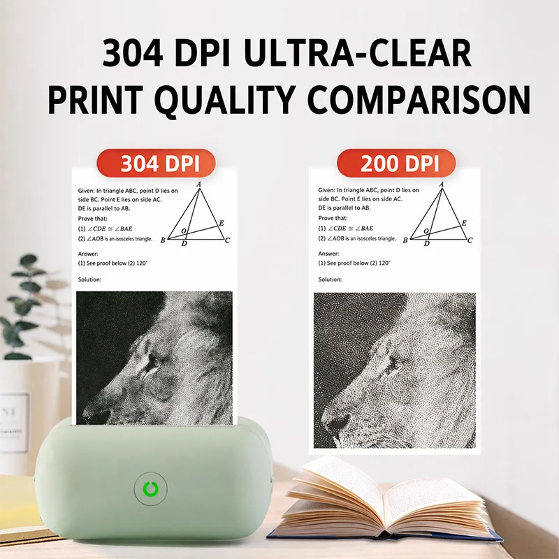 mini-bluetooth-thermal-printer-includingrolls-of-paper-suitable-for-student-error-questions-notes-diaries-photo