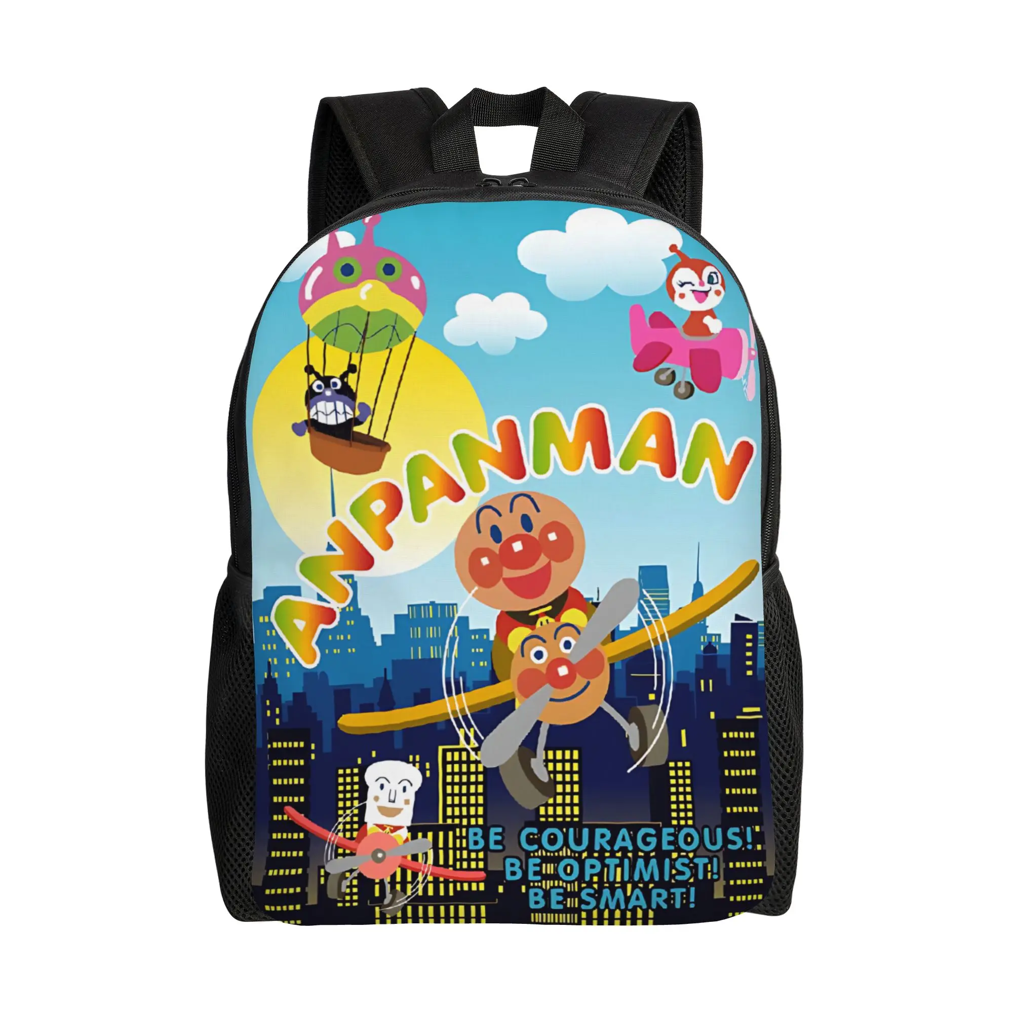 

Bandai Anpanman backpack ita bag mochila Vintage School Retro Washable Rucksack