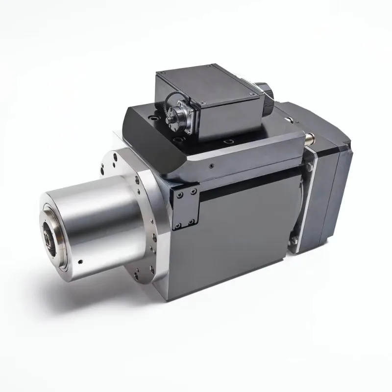 

HSK F63 Spindle Motor 15 Kw HSK63F 57A ATC 5-axis High Speed Electric Spindle Unit 24000rpm Flange CNC Metal Milling Machine