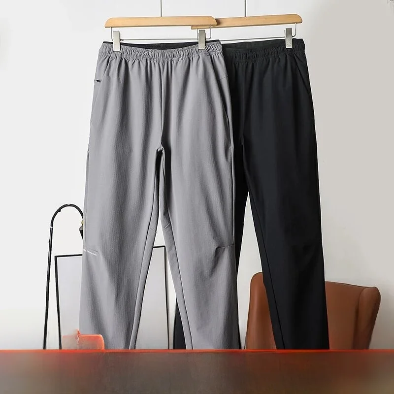 

Мужские повседневные брюки, дышащие, с 3D пошивкой, легкие, водонепроницаемые, осеннее новое поступление, удобные прямые брюки...