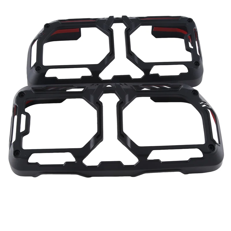 

Высококачественная крышка заднего фонаря из АБС-пластика, крышка заднего фонаря для Ford Bronco 2021-2023, черные аксессуары, ABS