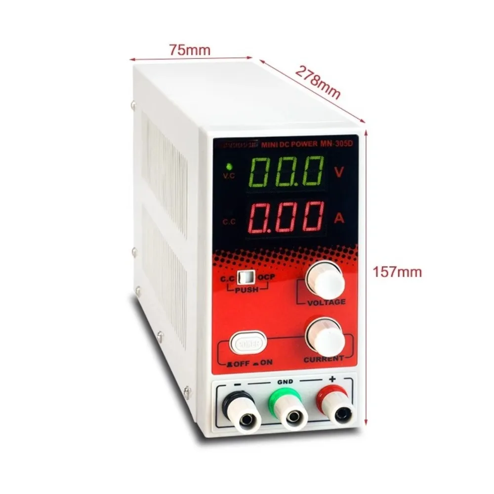 Genuine Zhaoxin MN-305D MN-3010D Switching DC Regulated Power Supply Adjustable 30V 5A10A