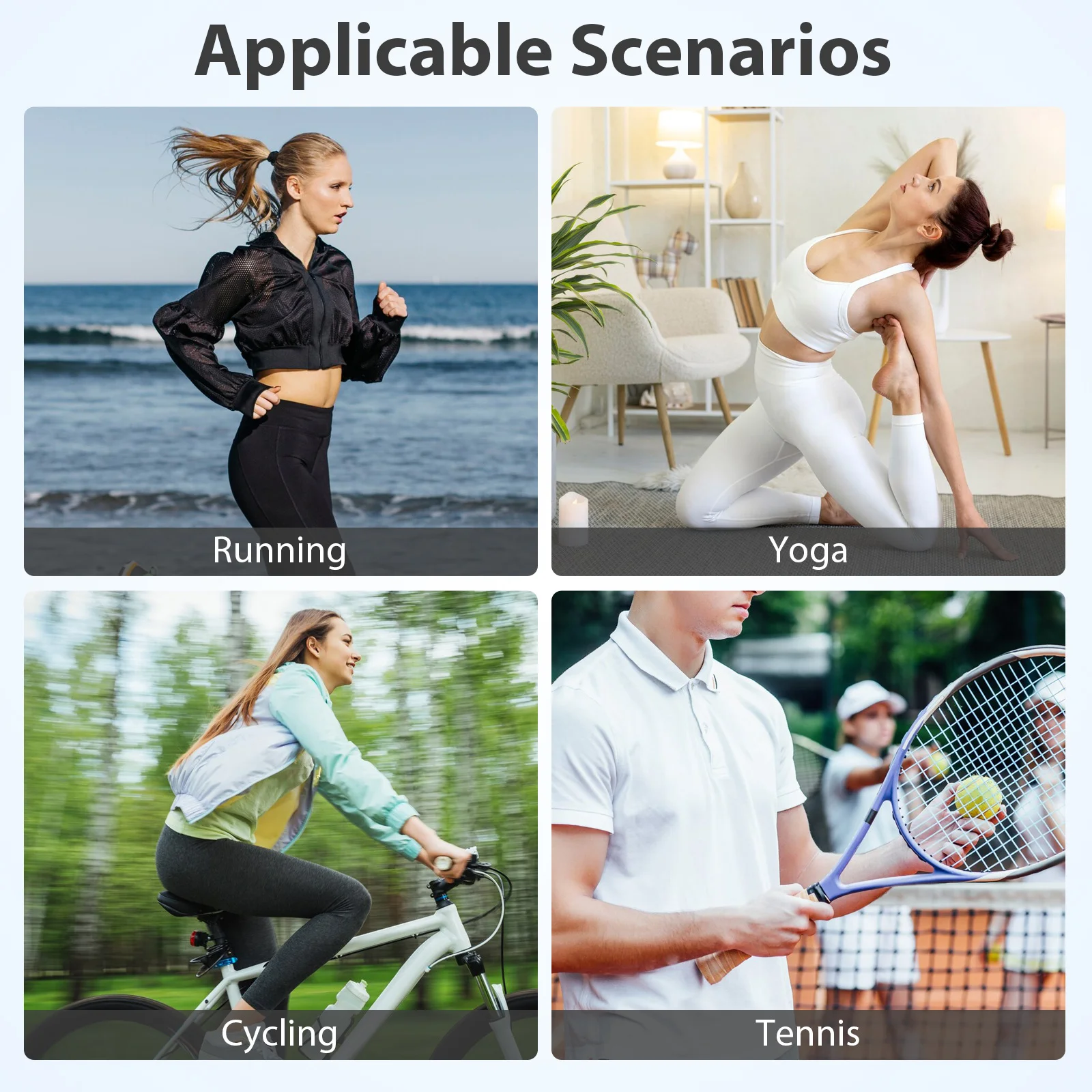 Silicone Smart Sports Watch LED Adjustable Strap Fitness Bracelet Water Resistant Step Smart Watch