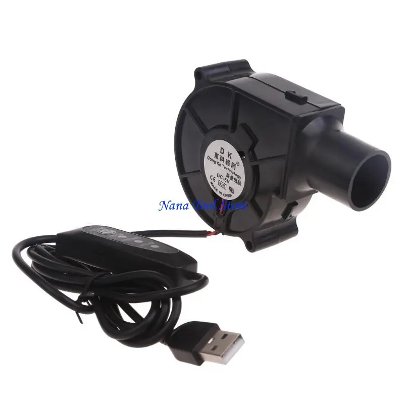 

31GJ Модернизированный вентилятор для барбекю с мотором на масляном подшипнике, вентилятор с регулируемой скоростью, 3 передачи,