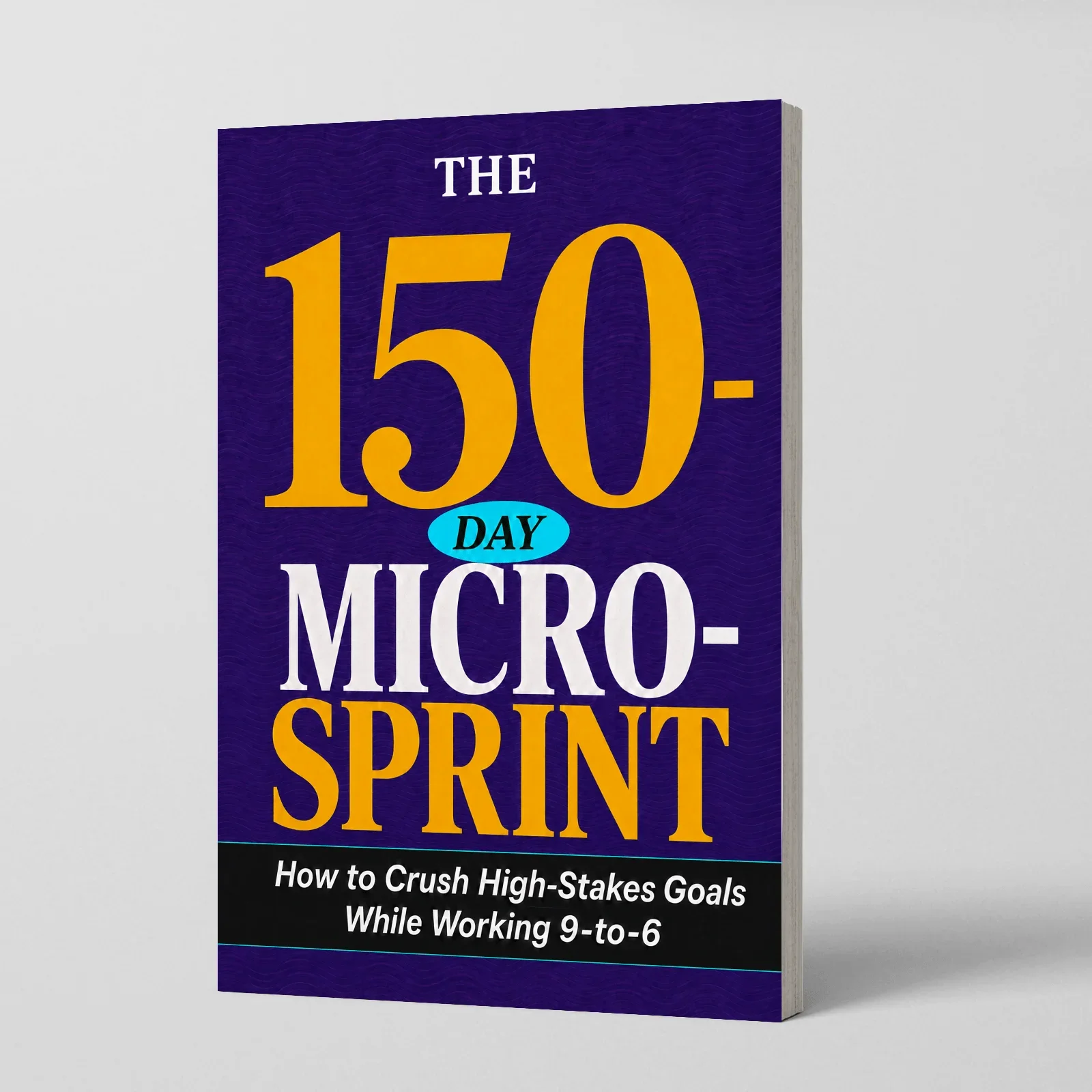 The 150-Day Micro-Sprint, Productivity Guide to Focus, Prioritize, Beat Procrastination and Finish Big Goals