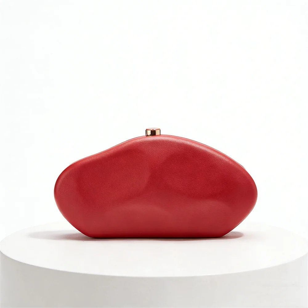 

Lady Crossbody Oval Many Colors Women's Mini Handbags Luxury Designer Bags Evening Bag Pu Leather Clutch Shoulder Box Purse