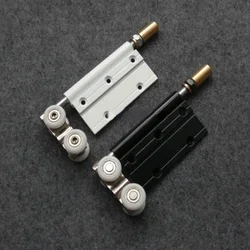 Double Wheel Folding Door Pulley, Wooden Door Hanging Wheel, No Lower Rail Glass Folding Sliding Door, Single Hinge Upper Wheel
