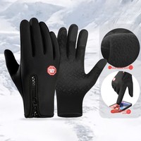 New Winter Gloves Men Women Touch Cold Waterproof Motorcycle Cycle Gloves Male Outdoor Sports Plus Velvet Warm Running Ski Glove